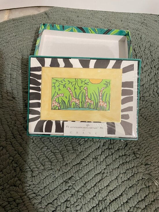 Crane Other - Annee Good Child, Friends! Crane Giraffe Stationery